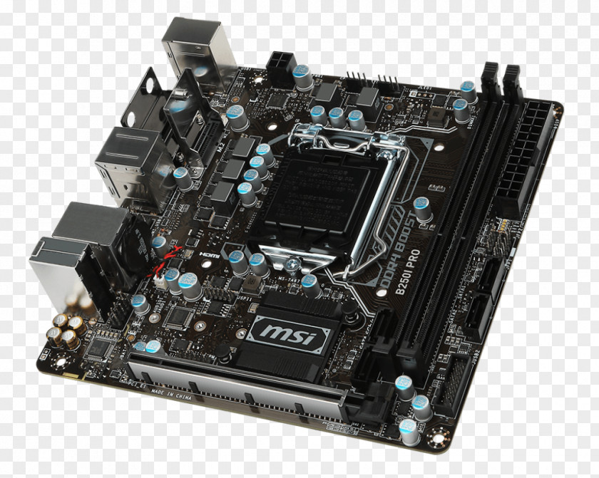 Intel Kaby Lake Mini-ITX Motherboard LGA 1151 PNG