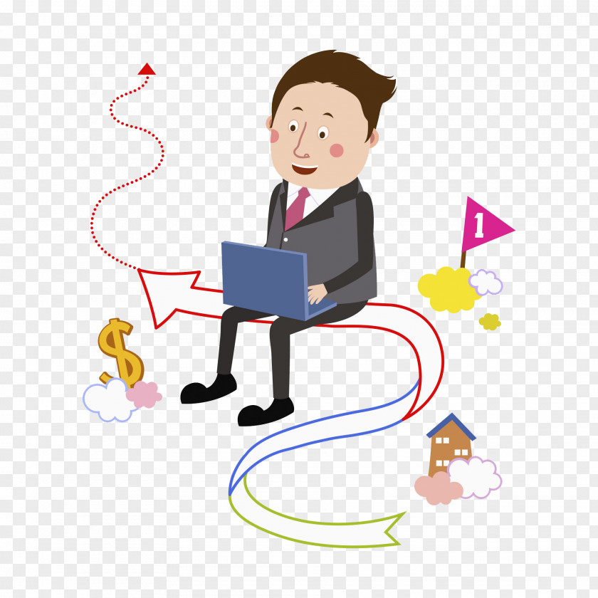 Office Man Clip Art PNG