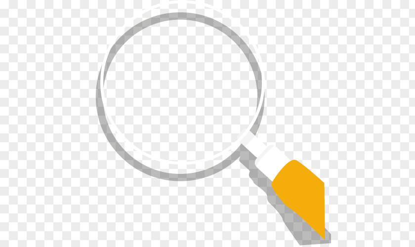 Vector Magnifying Glass Mirror PNG