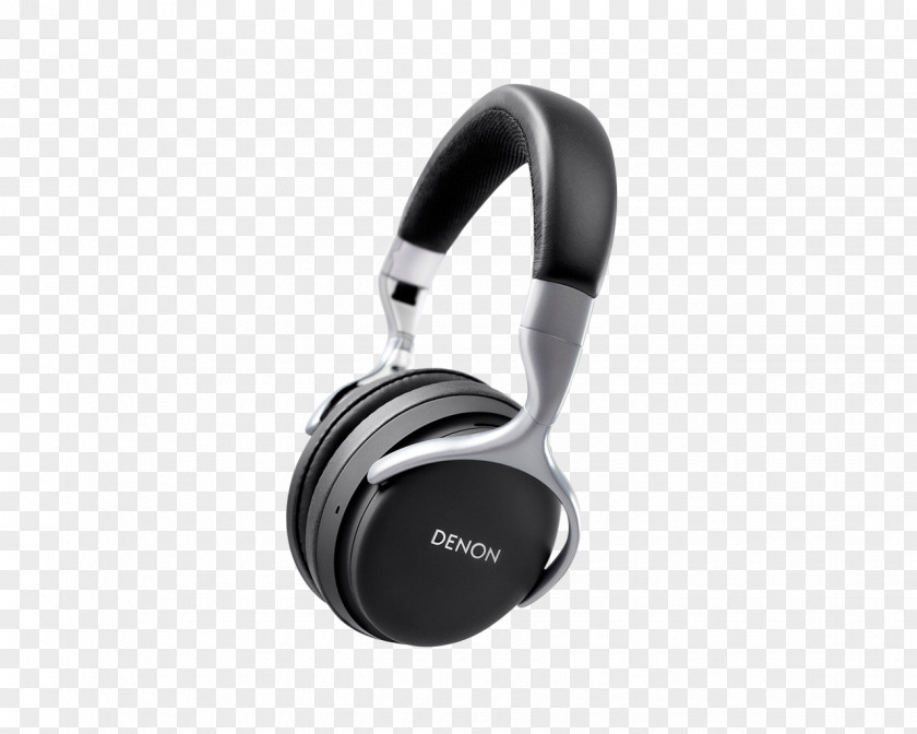 Blue Tooth Noise-cancelling Headphones Active Noise Control Denon Wireless PNG