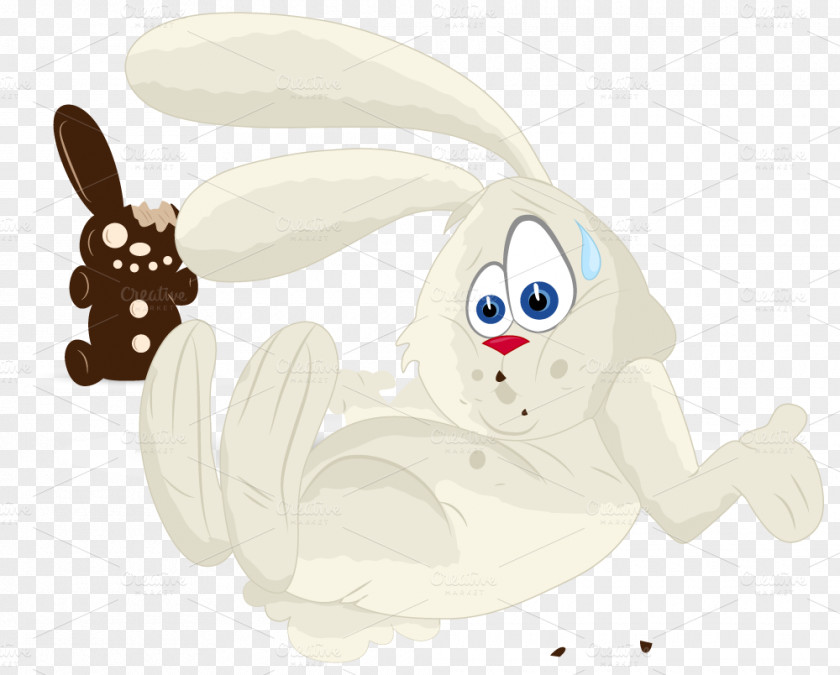 Creative Easter Rabbit Bunny Hare PNG