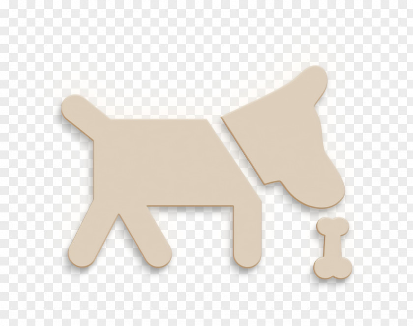 Dog Icon Smelling A Bone Dogs PNG