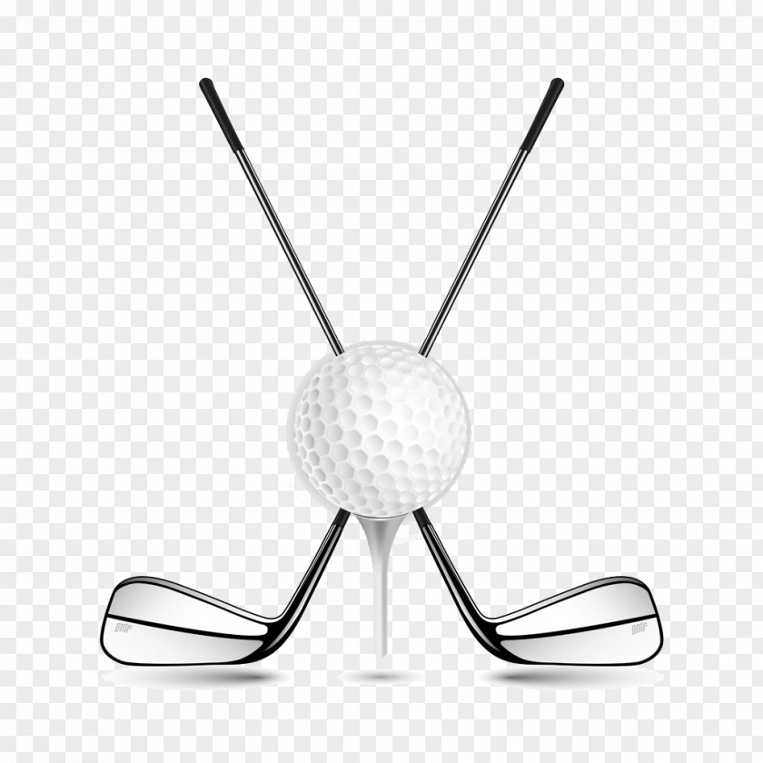 Golf Ball And Club Image PNG