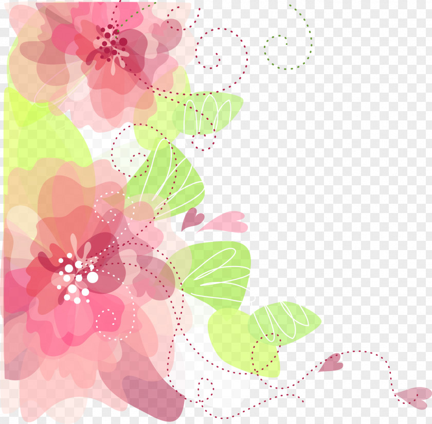 March Watercolor Painting Clip Art PNG