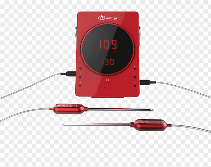 Barbecue Smoking Grilling Meat Thermometer PNG