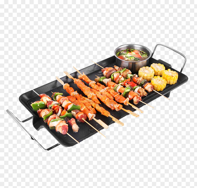 Korean Family Barbecue Material Furnace Oven Grilling PNG
