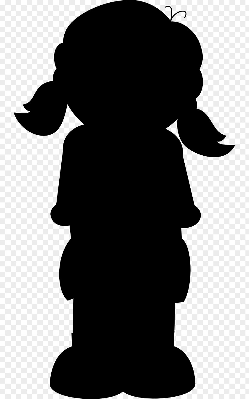M Clip Art Character Silhouette Fiction Black & White PNG