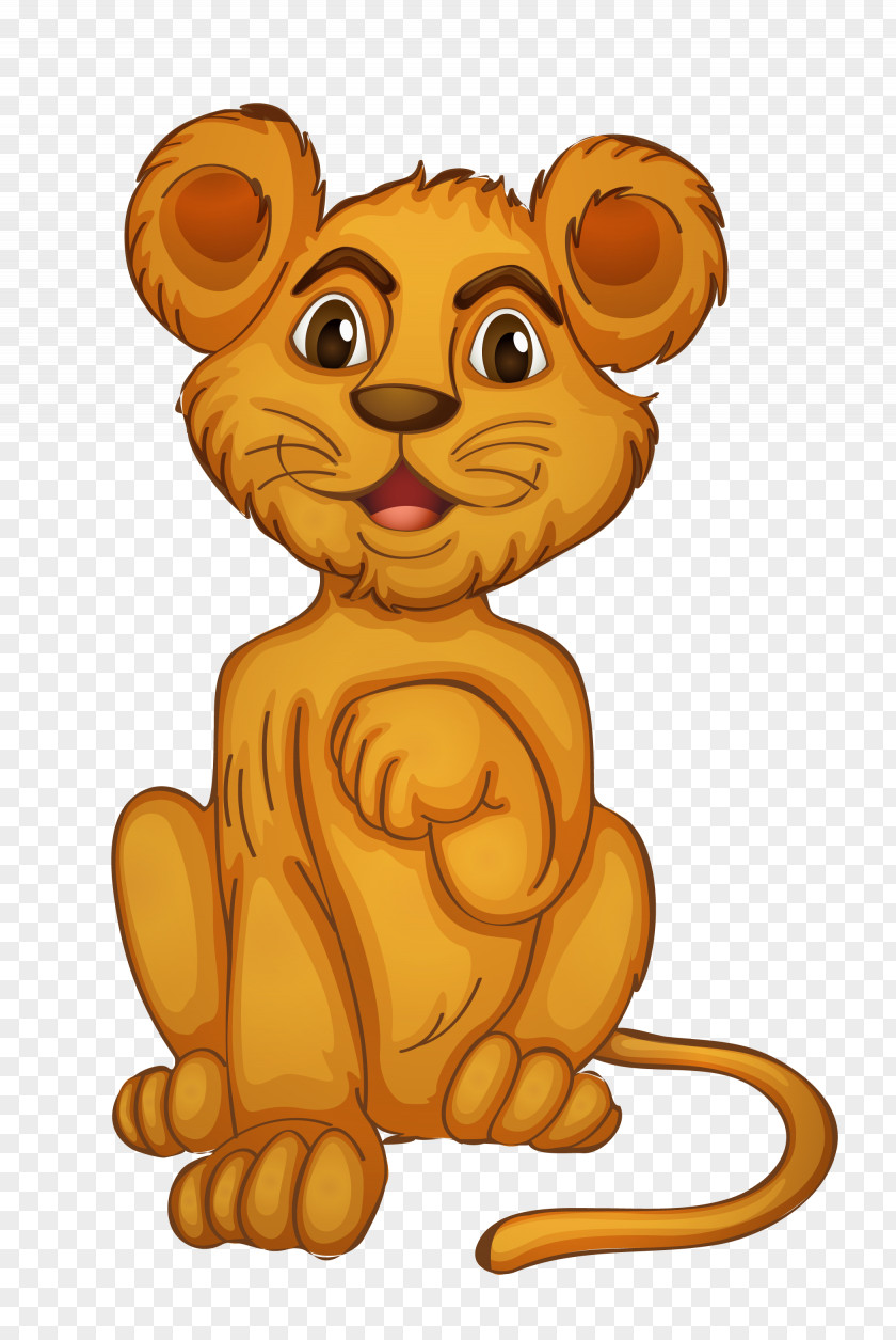 Vector Lion Cubs Material Royalty-free Clip Art PNG