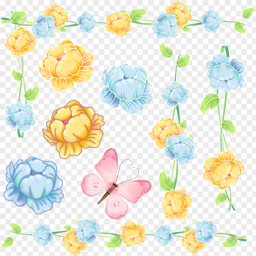 Clip Art Floral Design Peony JPEG PNG