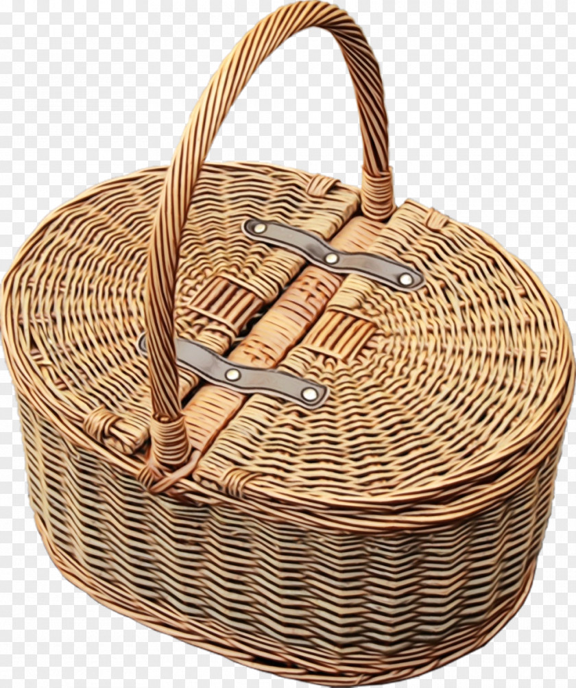 Gift Basket Home Accessories Wicker Picnic Storage Hamper PNG