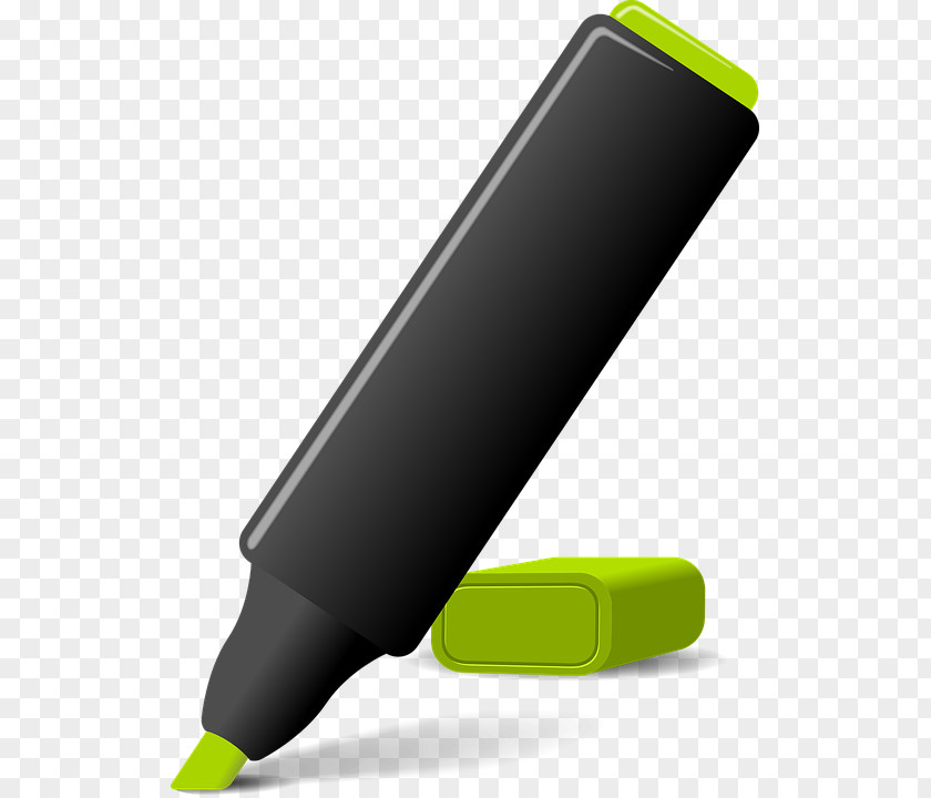 Hand-painted Altered Pen Marker Whiteboard Clip Art PNG