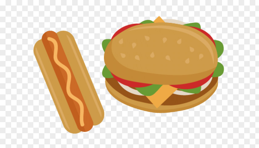 Hot Dog Hamburger Cheeseburger French Fries Clip Art PNG