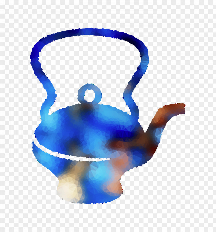 Kettle Teapot Tennessee Cobalt Blue Product Design PNG