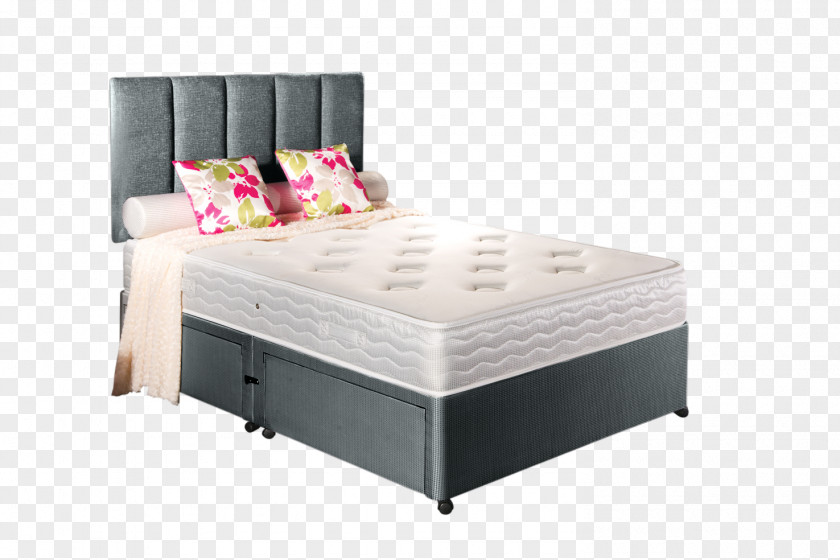 Mattress Bed Frame Box-spring Divan PNG