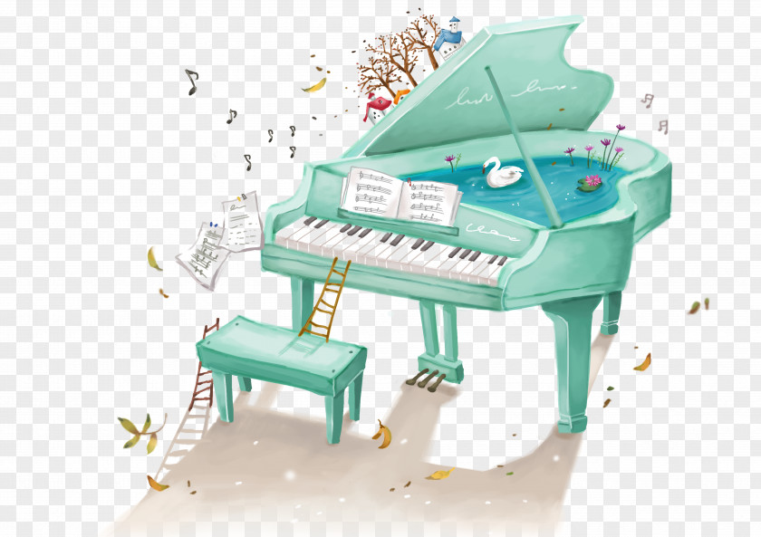 Piano Illustration Tuning Musical Instrument Ocarina PNG