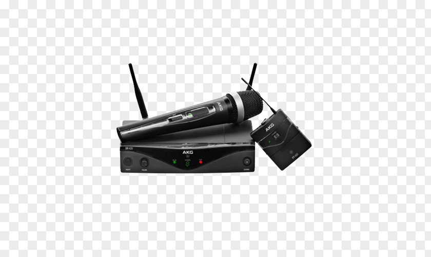 Professional Microphone AKG Pro Audio WMS420 Vocal Set Band U2 Wireless System VOCAL PNG