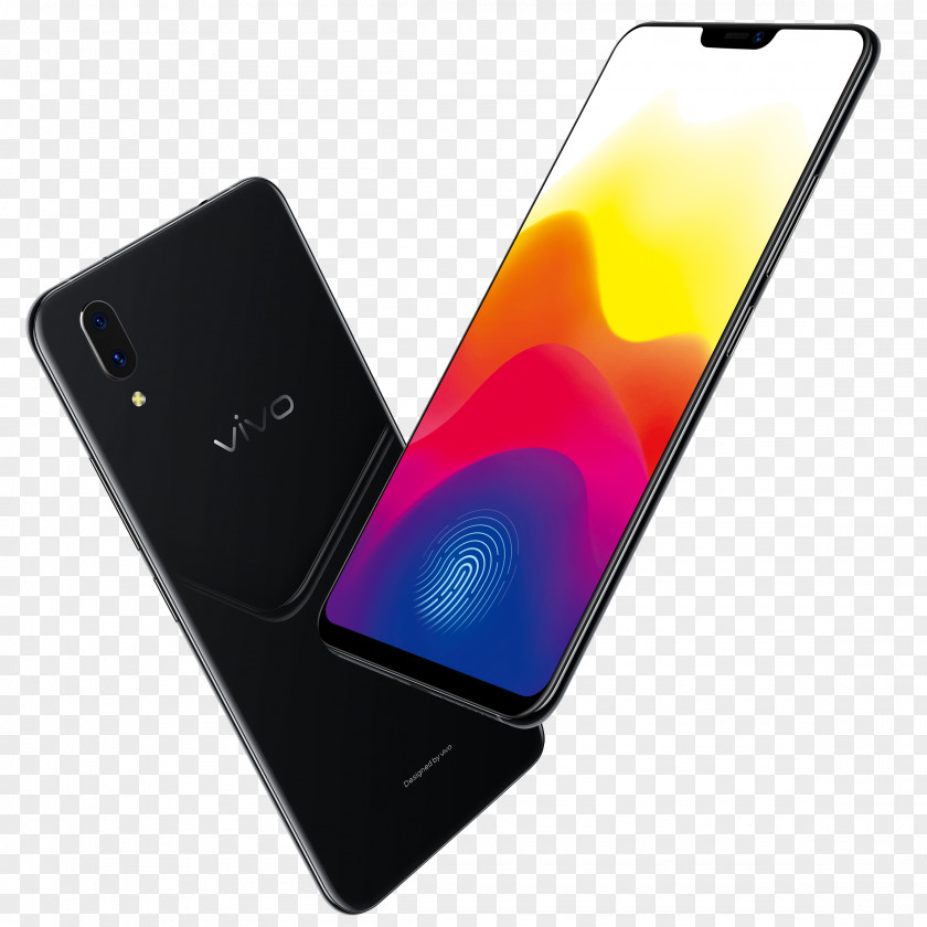 Smartphone Vivo X21 V9 Fingerprint PNG