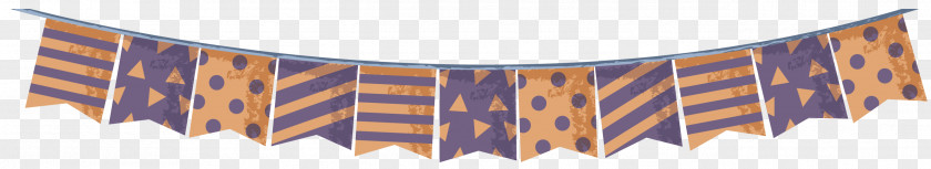 Vector Flag Ribbon Halloween Euclidean Party PNG