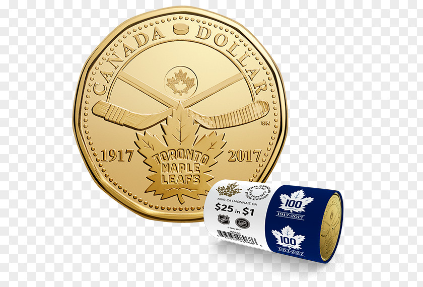 Canada 150th Anniversary Of Loonie Dollar Coin PNG