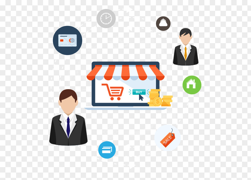 Marketing E-commerce Digital Retail Business PNG