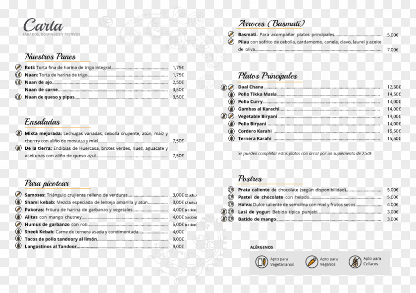 Pakistani Food Document Sample Form Restaurant Chaophraya PNG
