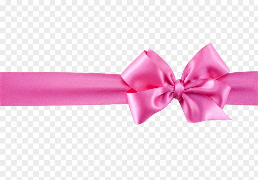 Pink Decorative Bow Ribbon Decorazione Onorifica PNG