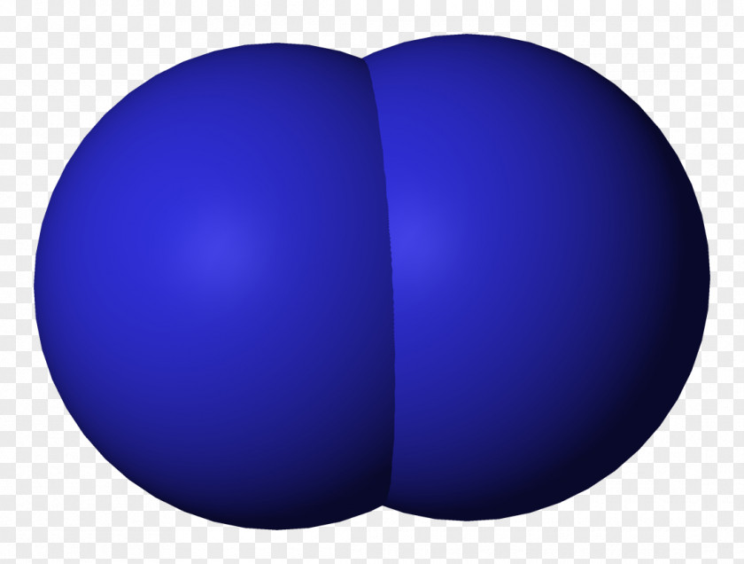 D Diatomic Molecule Nitrogen Triple Bond PNG
