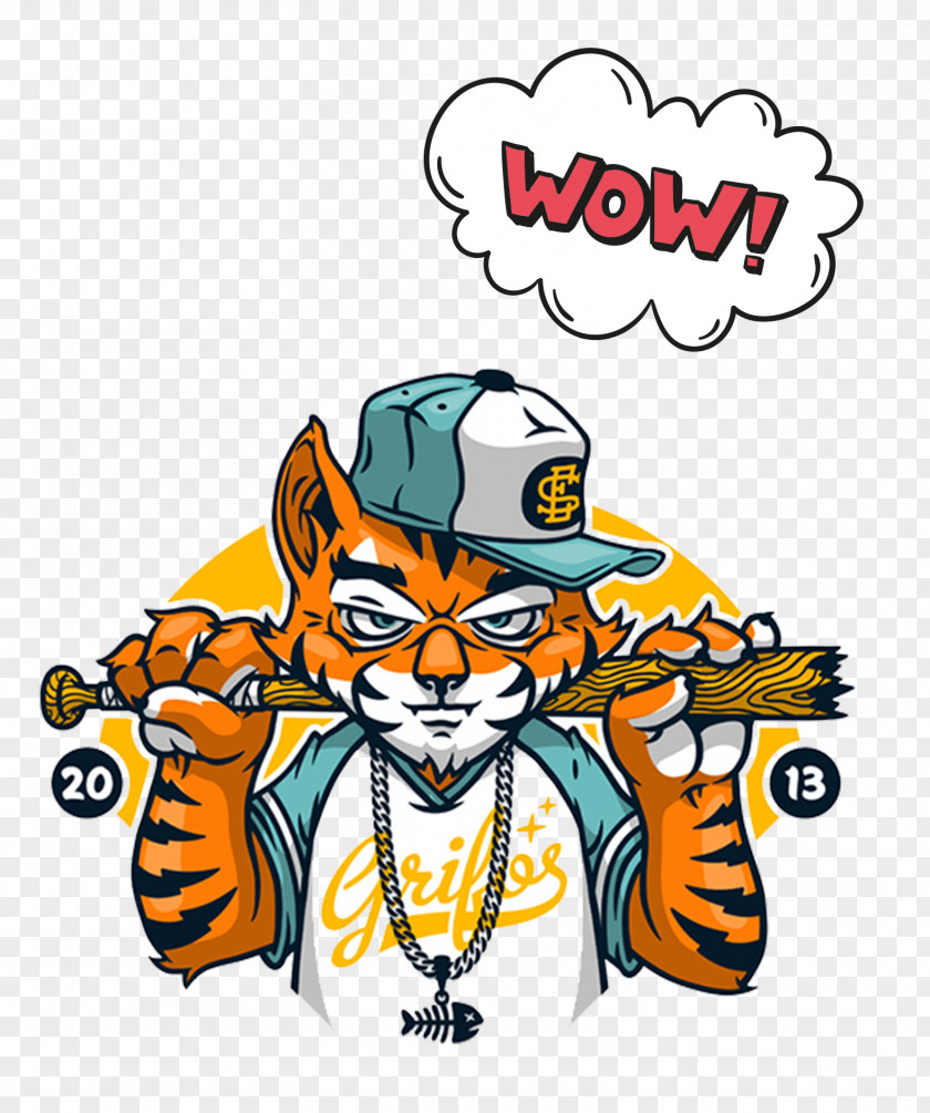 Hip Hop Cat Cartoon Drawing Graffiti PNG