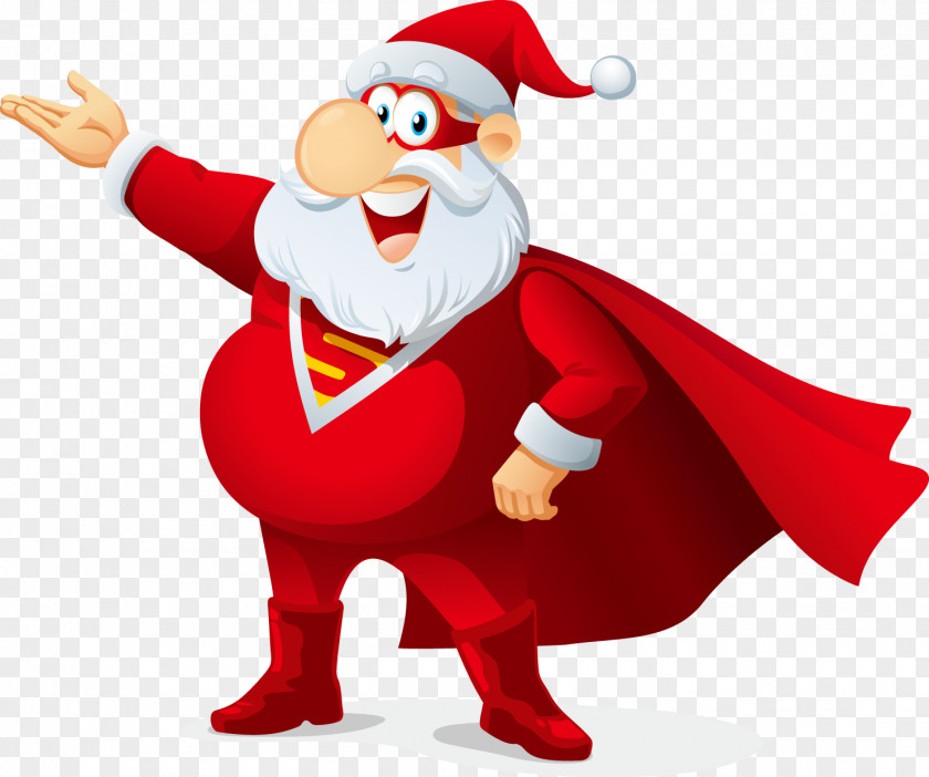 Lovely Santa Claus Decoration Royalty-free Clip Art PNG