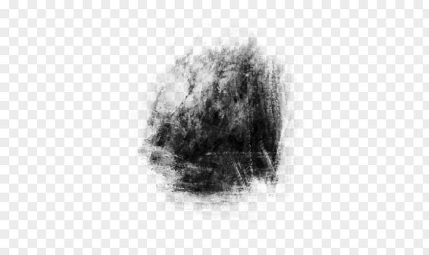 Paint Smudge Black And White Monochrome Photography Drawing Painting PNG