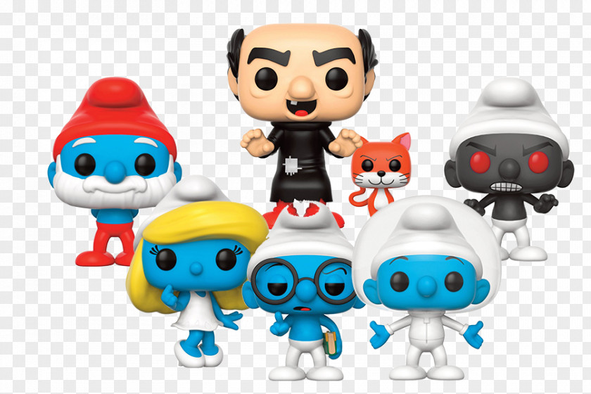 Brainy Smurf The Smurfs Smurfette Funko Gargamel Papa PNG