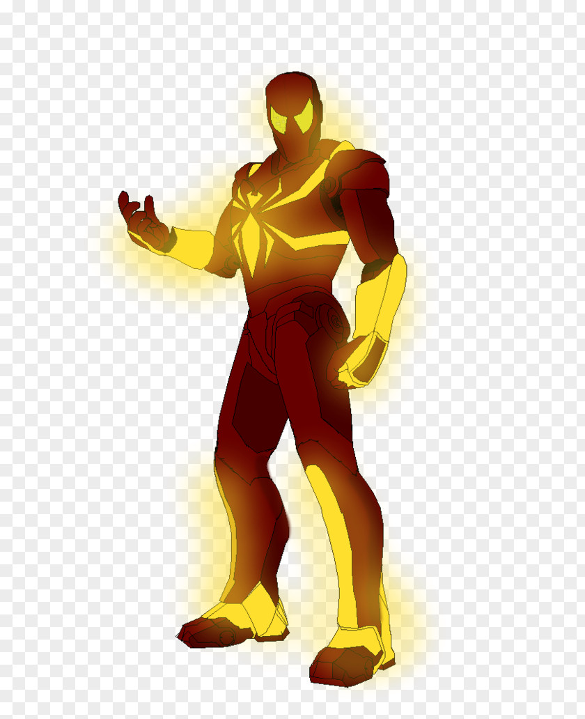 Iron Spider Character Desktop Wallpaper PNG