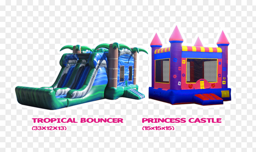 Jumping Inflatable Bouncers Water Slide Party Renting PNG