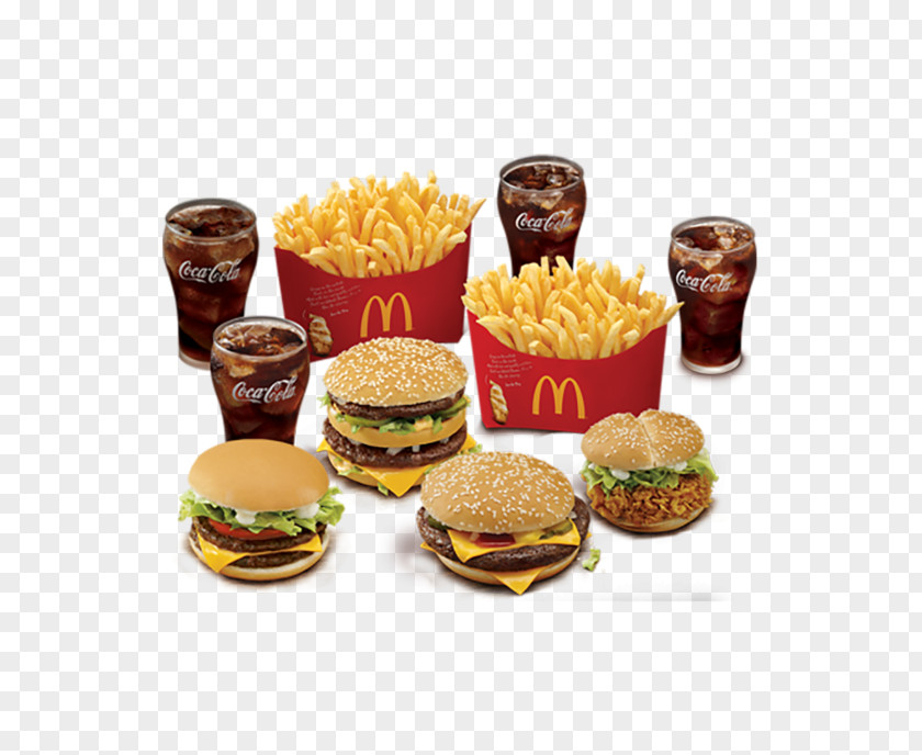 McDonald's Quarter Pounder Hamburger French Fries Food PNG