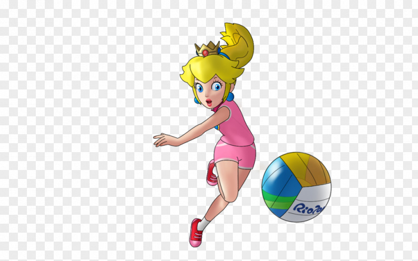 Vollyball Princess Peach Super Mario Bros. Daisy Rosalina PNG
