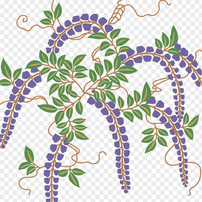 Wisteria Material PNG