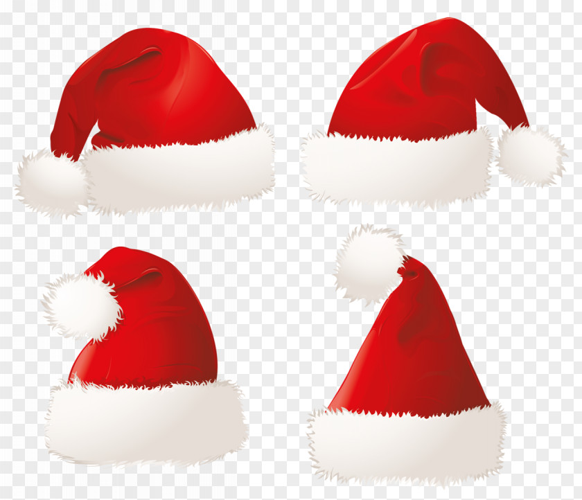 Christmas Hats Pictures Santa Claus Suit Clip Art PNG
