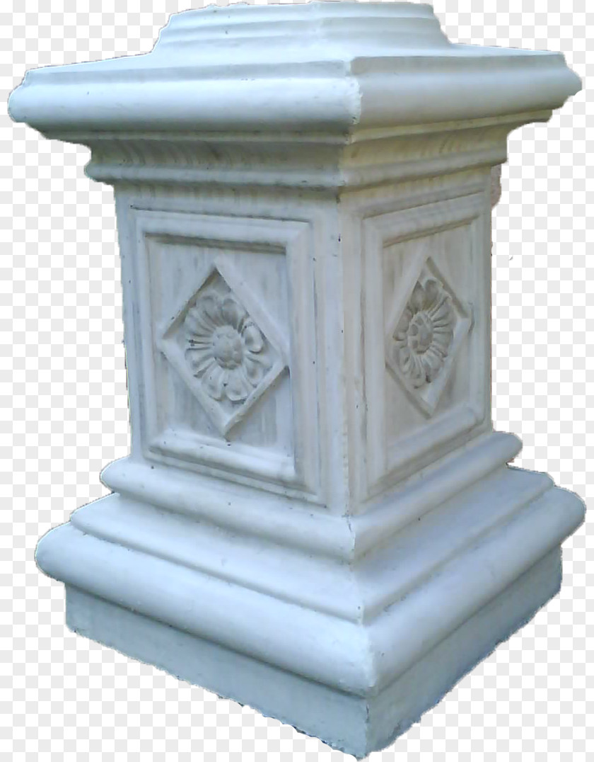 Column Carving House Terrace Garden PNG
