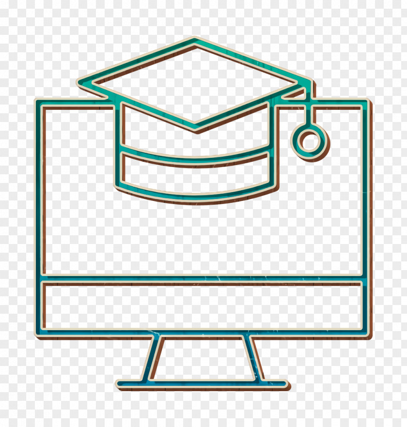 Elearning Icon School Screen PNG