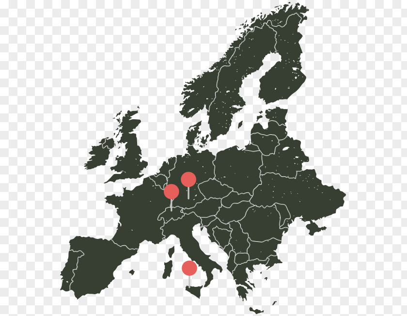 Map Europe Vector World PNG