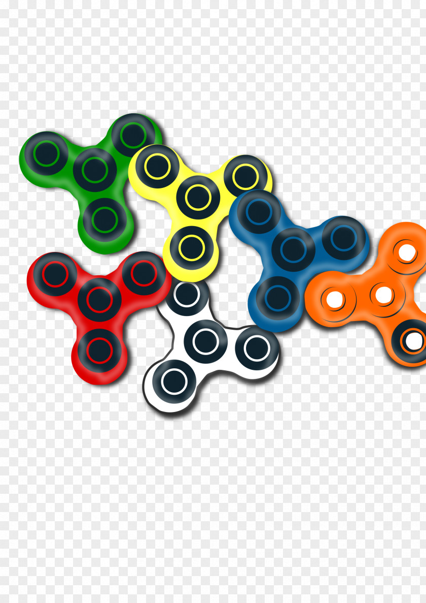 Spinner Fidget Clip Art PNG