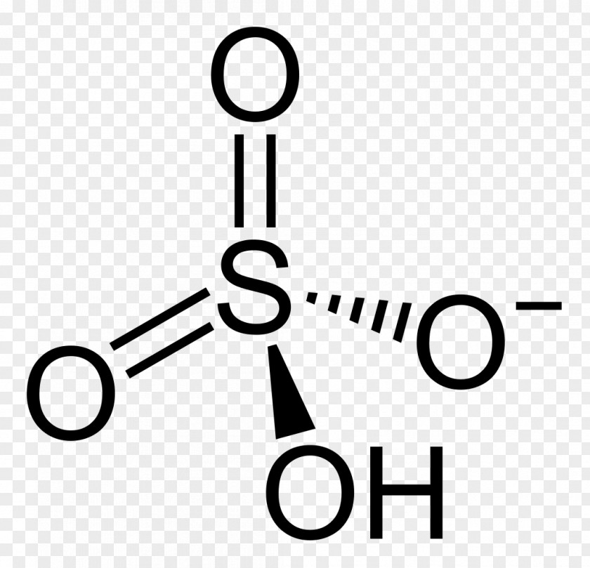 Sulfuric Acid Mineral Lewis Structure Sulfate PNG