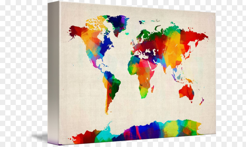 World Map Vector Road PNG