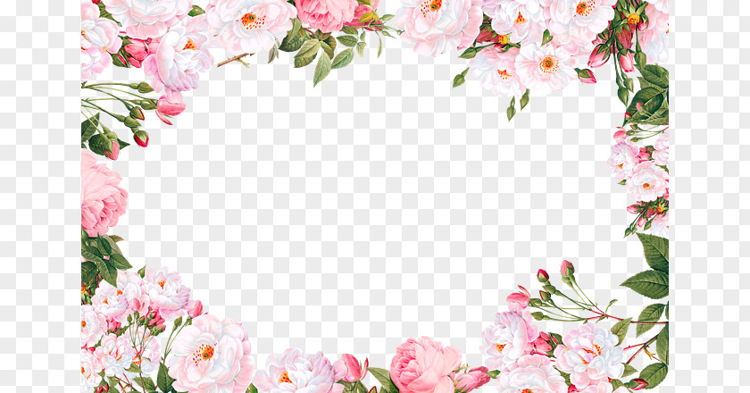 Border Flower Material PNG flower material clipart PNG