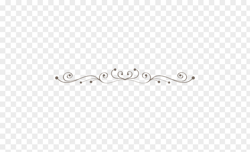 Fancy Line Delimiter Clip Art PNG