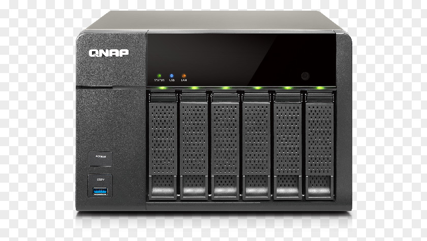 QNAP TS-653A Network Storage Systems TS-653B Data Qnap Tvs-663-8g 6 Bay PNG