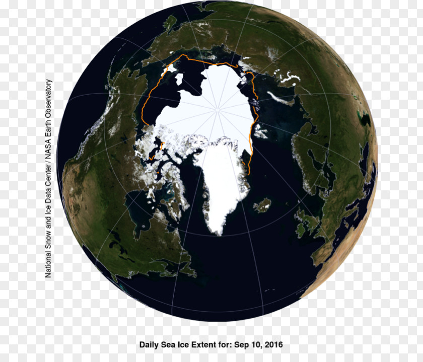 Earth Arctic Ocean Polar Regions Of Ice Pack Satellite Imagery PNG