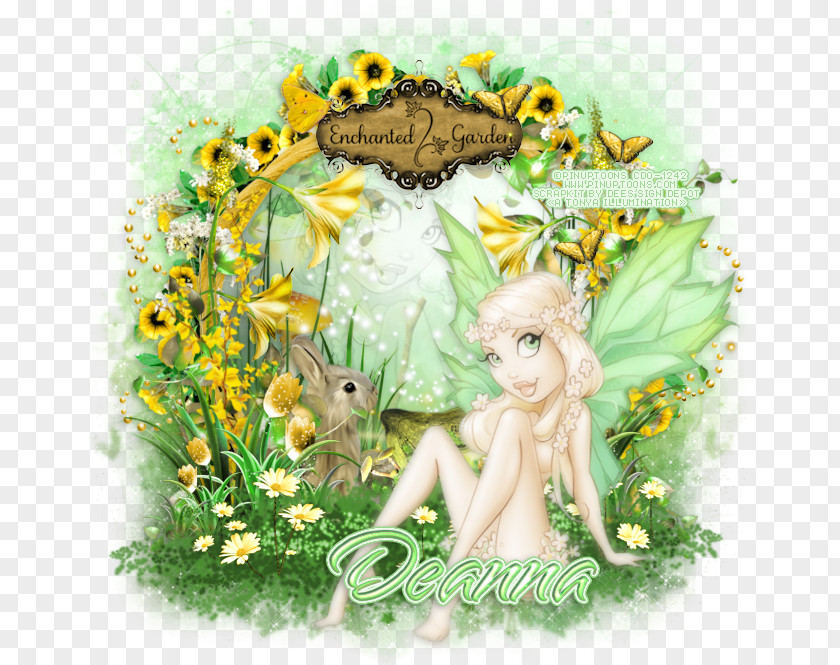 Fairy Floral Design Flowering Plant PNG