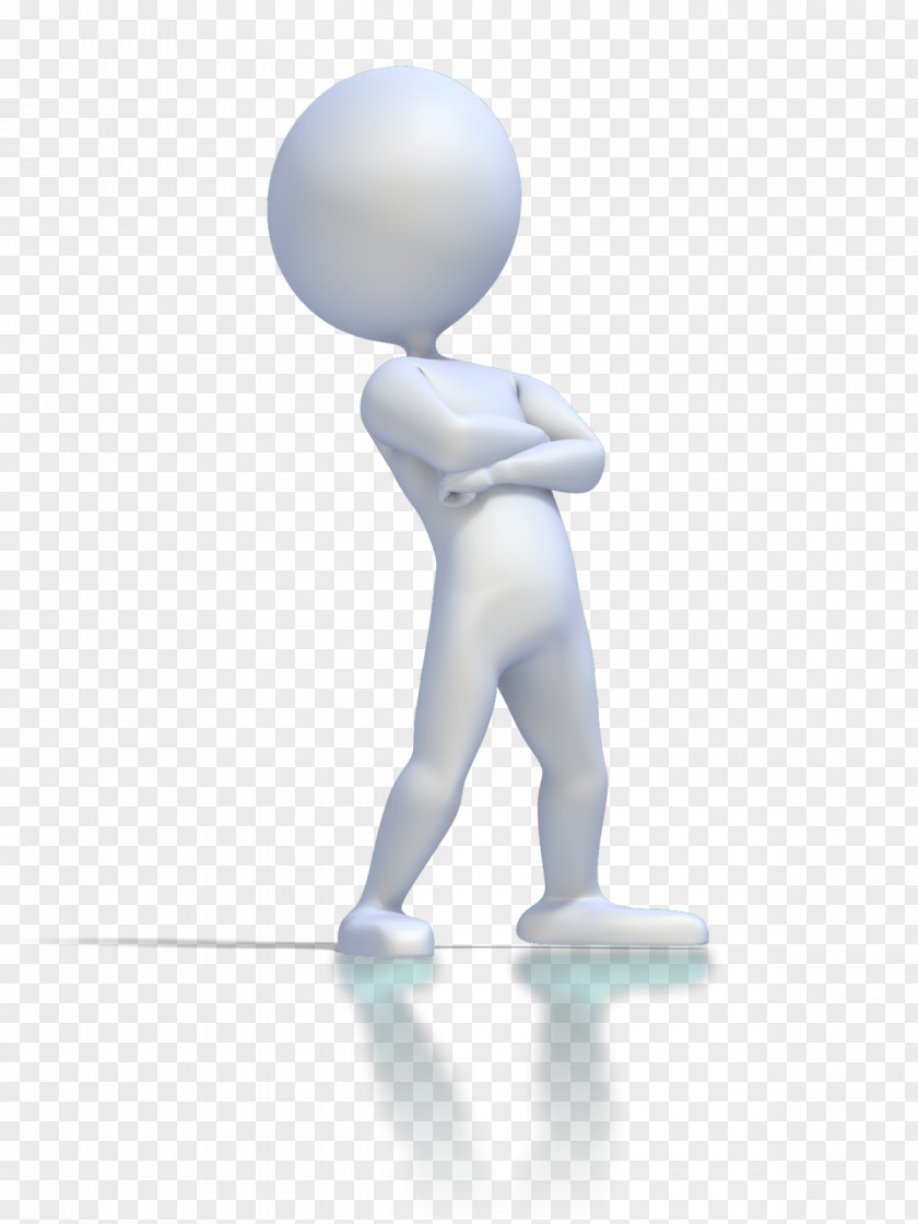 Figurine Standing Balance Animation PNG