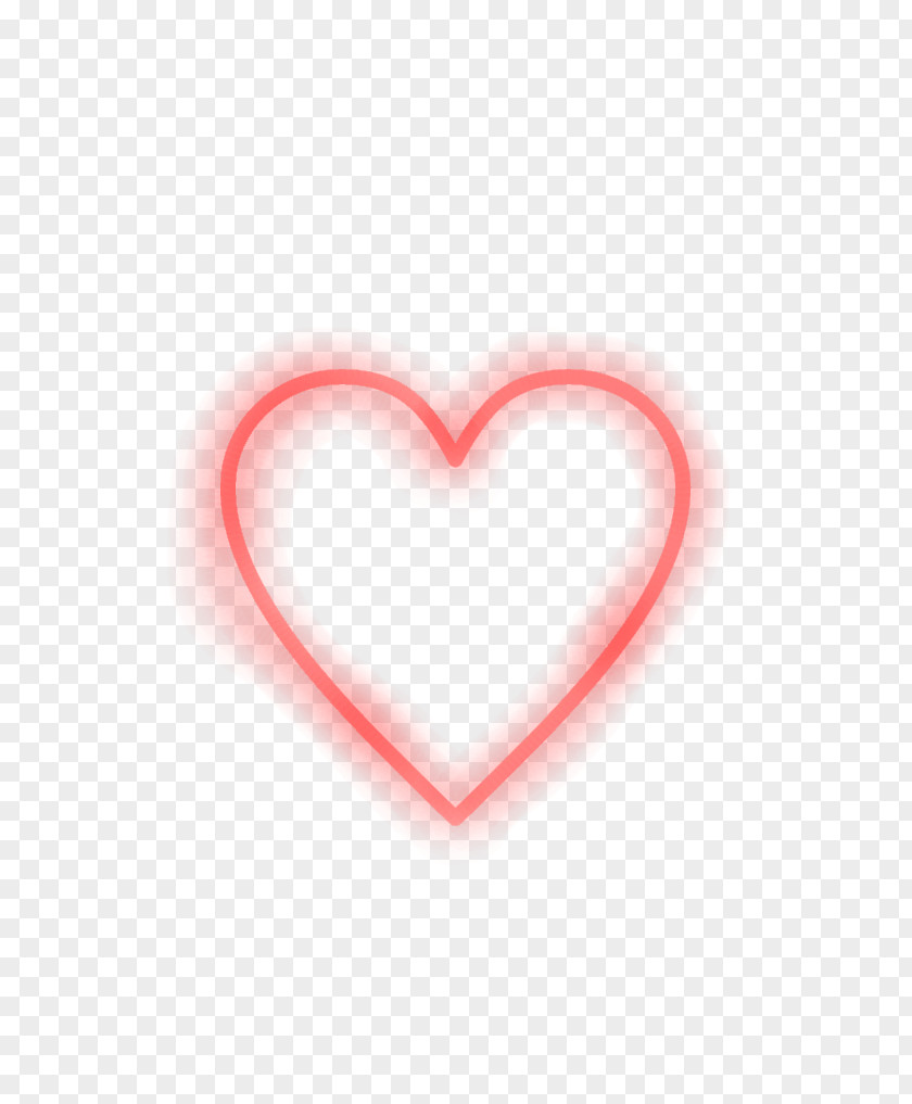 Flower Neon Dares Light Heart PicsArt Photo Studio Sticker PNG